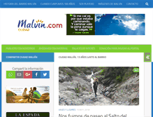 Tablet Screenshot of ciudadmalvin.com